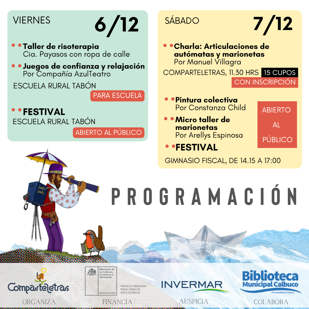 FESTIVAL ITINERANTE DE ARTES ESCÉNICAS “LLEGÓ MELQUIADES” 8